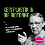 Kein Plastik in die Biotonne Kein Plastik in die Biotonne © #wirfuerbio