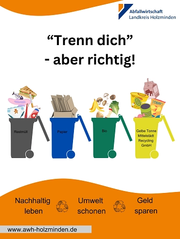Plakat: Trenn dich - aber richtig Plakat: Trenn dich - aber richtig © AWH
